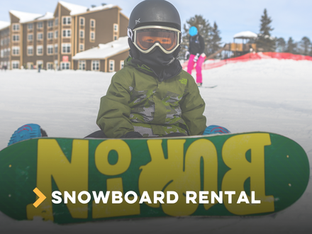 Child (7-12) Snowboard Rental Package