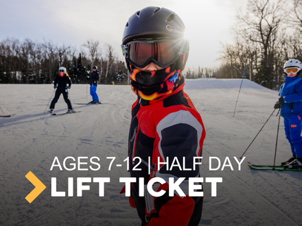 Child (7-12) Half Day Ticket
