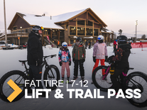3 Hour Fat Tire Bike Lift & Trail - Ages (7-12) - 9AM or 1PM