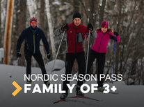 Family of 3 + Nordic Pass