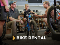 Valid only for: 4-day Youth Beyond Beginner Camp Mountain Bike Rental
