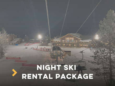 Night Ski Rental Package