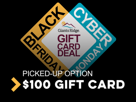 Black Friday $100 Onsite Pickup Only