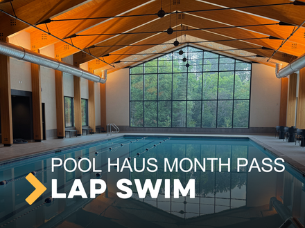 Pool Haus Monthly Lap Swim