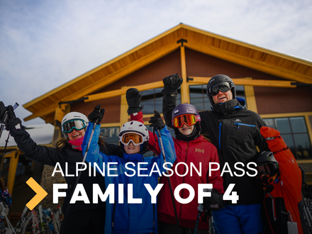 Family of 4 Alpine Pass