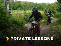 Private 2 hr Mountain Bike Lesson (age 6+)