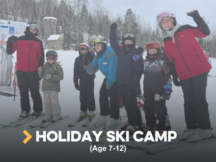 Holiday Ski camp (age 7-12)