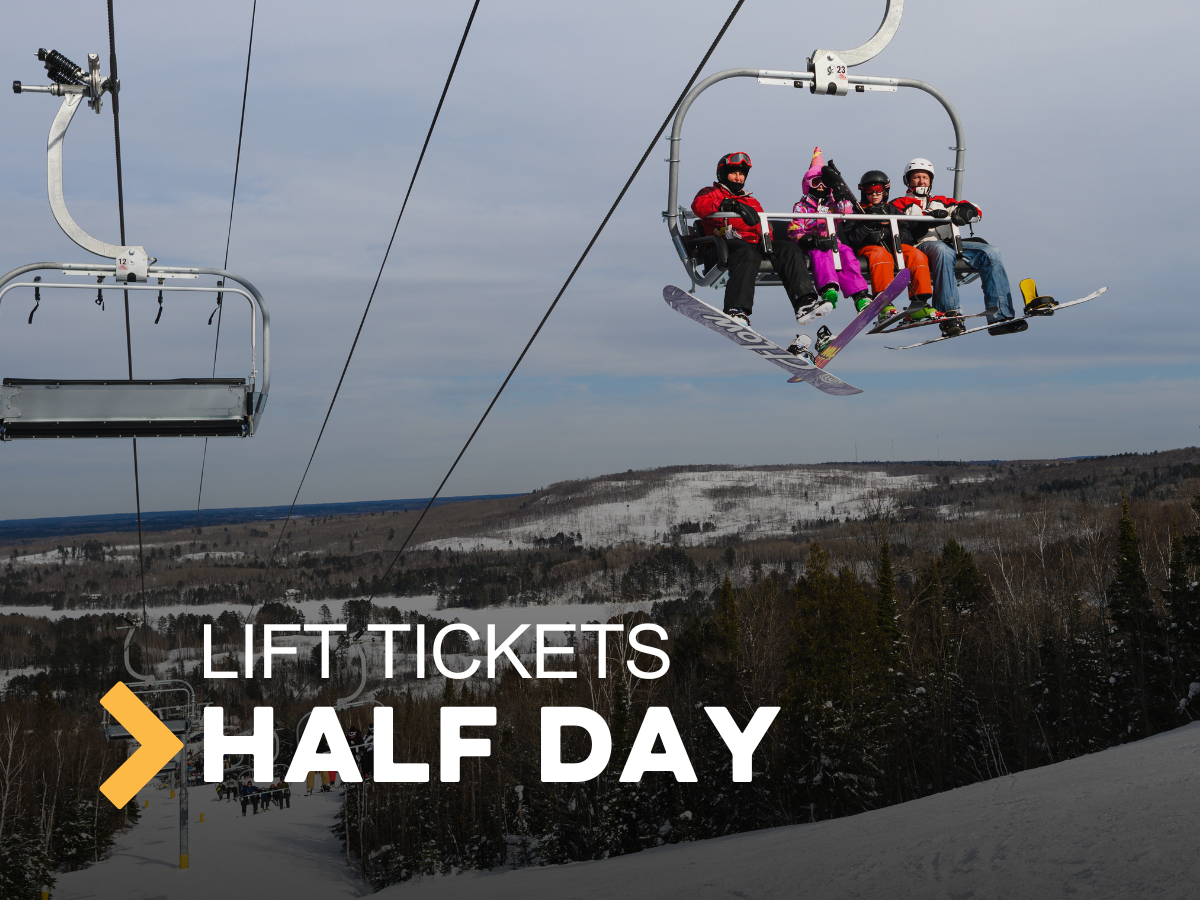 Half Day Lift Tickets
